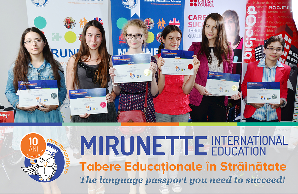 Finalistii concursului Mirunette Language Competition - editia 2014 