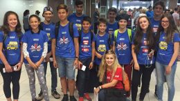 Tabara grup lb. Engleza, Oxford Brookes University 31 iulie - 14 august,Mirunette 2016 (aeroport)