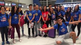 Tabara grup lb. Engleza, Cal State University, Los Angeles 28 iul -11 aug- Mirunette 2016 (Aeroport)