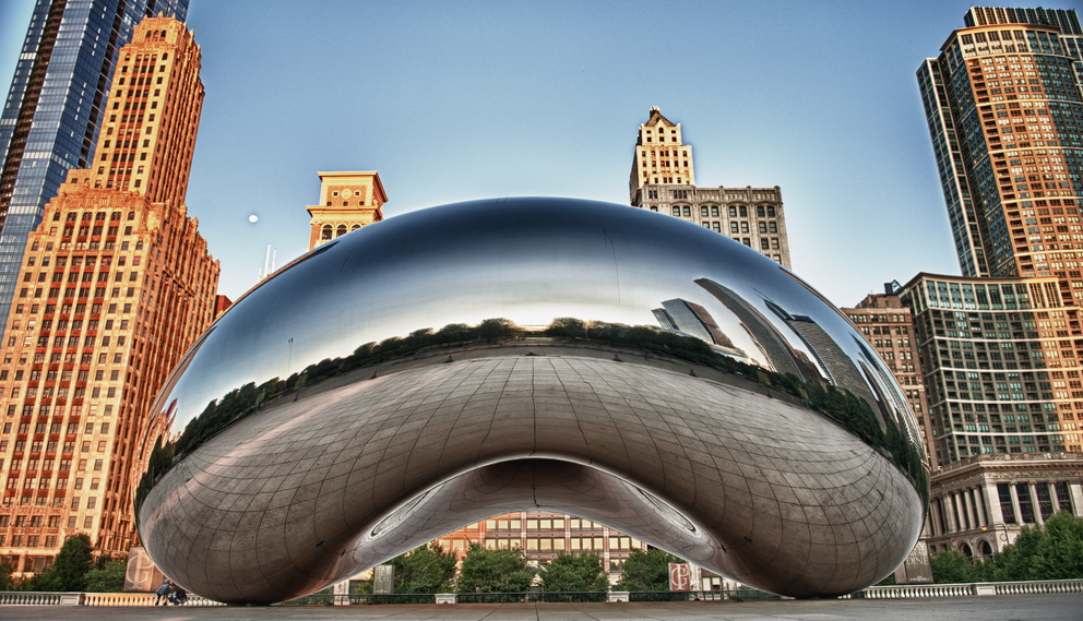  Cloud Gate - one of the greatest pieces of public art in the world 