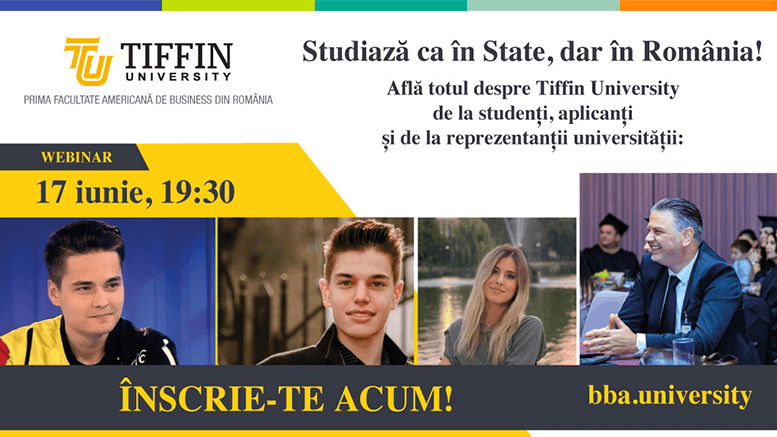 licenta americana in romania cu tiffin university